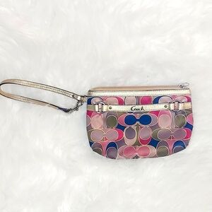 Vintage Coach wristlet.